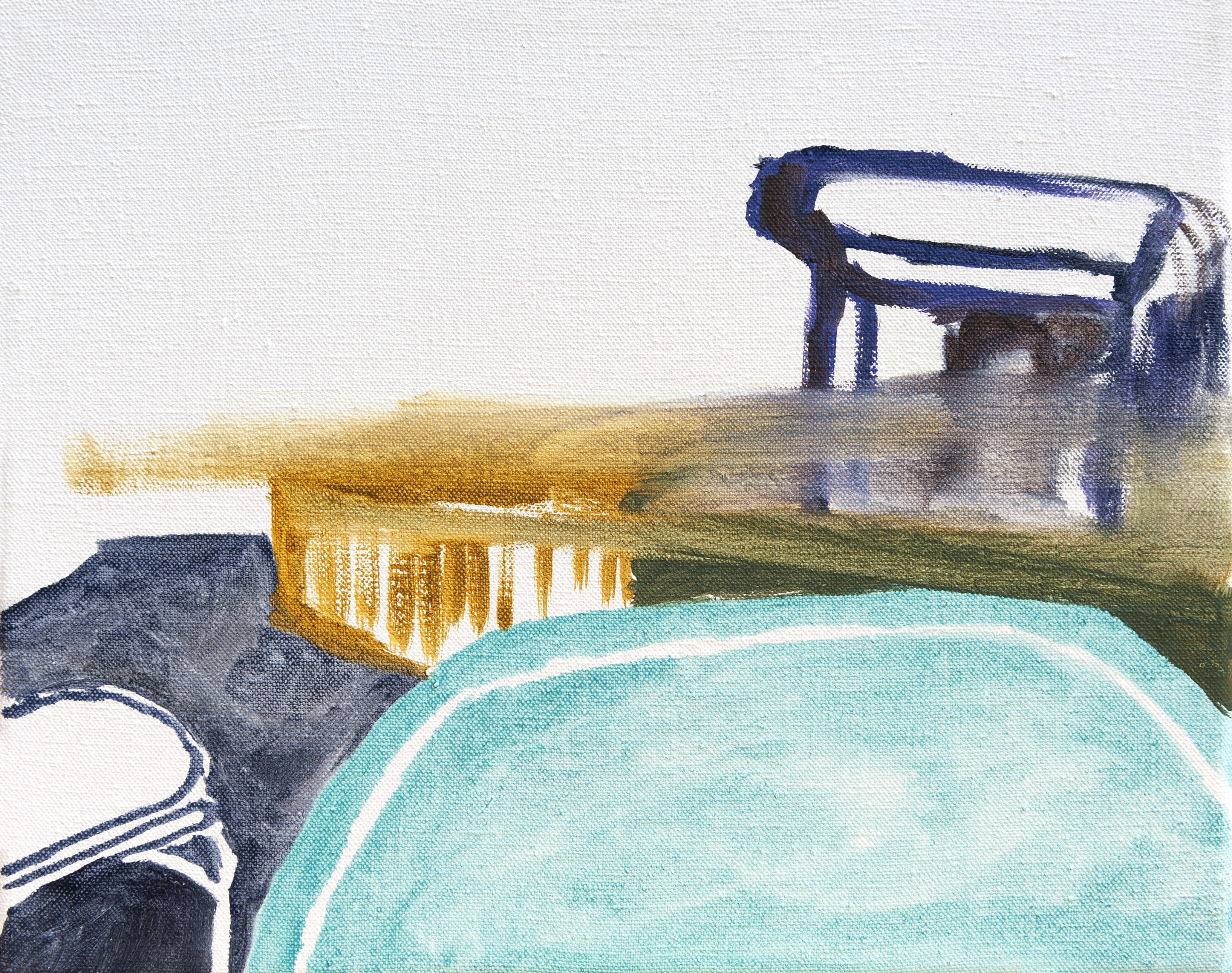 Nancy de Graaf - De tafel, het podium, de stoelen